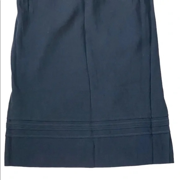 Emanuel Ungaro Midi Sleeveless Black Professional Dress Size 8 42 Designer Work - Picture 4 of 7